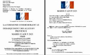 1 Cap Agde - 15 Aout 2023 -  Stele Medailles Militaires - Anniversaire 60 ans (1)